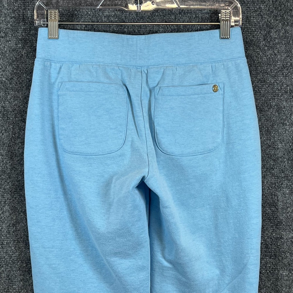 Women's Lilly Pulitzer Mallie Knit Pants Joggers Heathered Frenchie Blue Size XS - Picture 9 of 14